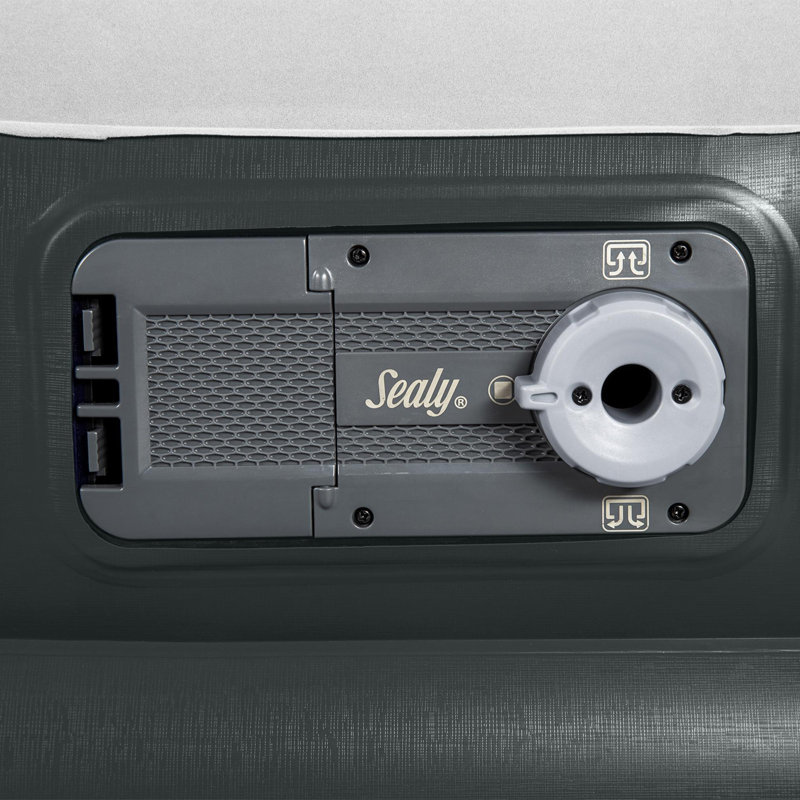 Sealy Tritech Inflatable Air Mattress Bed with Built-In AC Pump & Bag, Twin