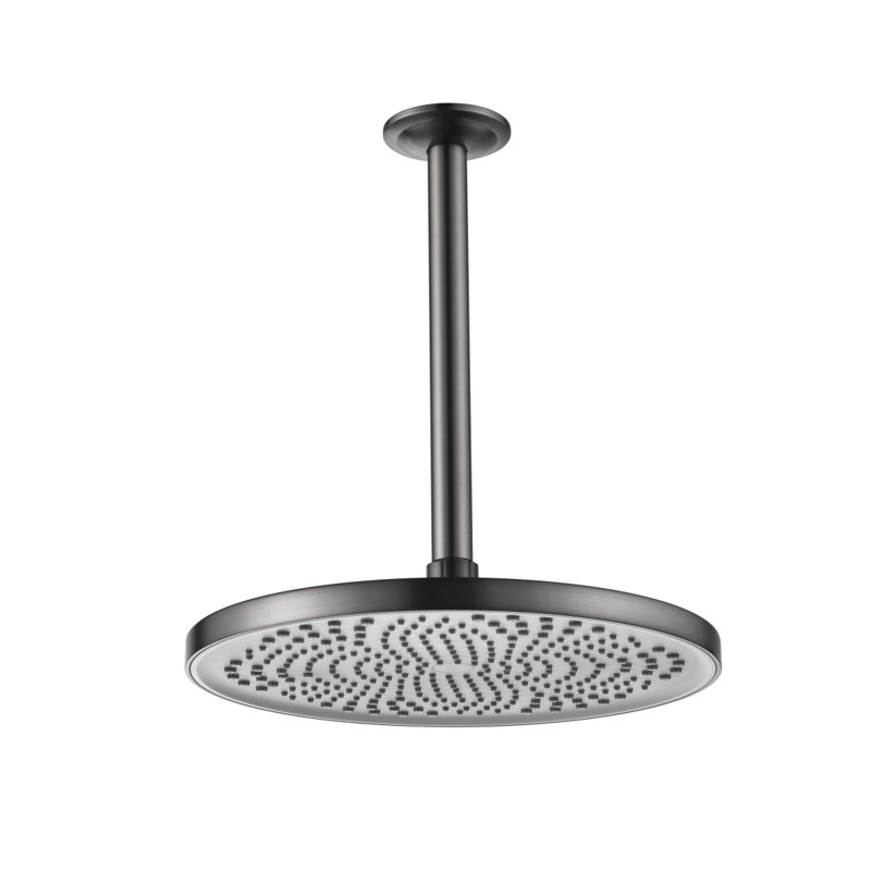 Pomme de douche à pluie haute pression à l'allure moderne sans souci 1min