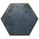 Mandalay Hex 9.13 in. x 10.51 in. Polished Concrete Look Porcelain Floor and Wall Tile