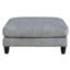 Canapé modulaire contemporain 6 pièces, velours côtelé gris, 3 chaises sans accoudoirs, sièges d'angle, rembourrage à ressorts ensachés, canapé modulaire modulaire avec 3 coussins de dossier réversibles, pièce