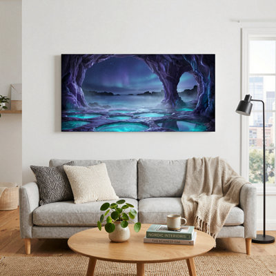 Ensemble de 1 toile murale Mystic Cave