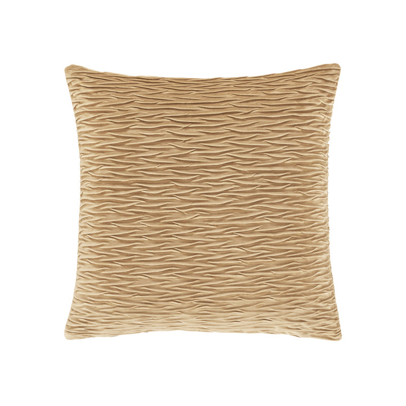 Housse de coussin décoratif carrée 20 po Townsend, Doré