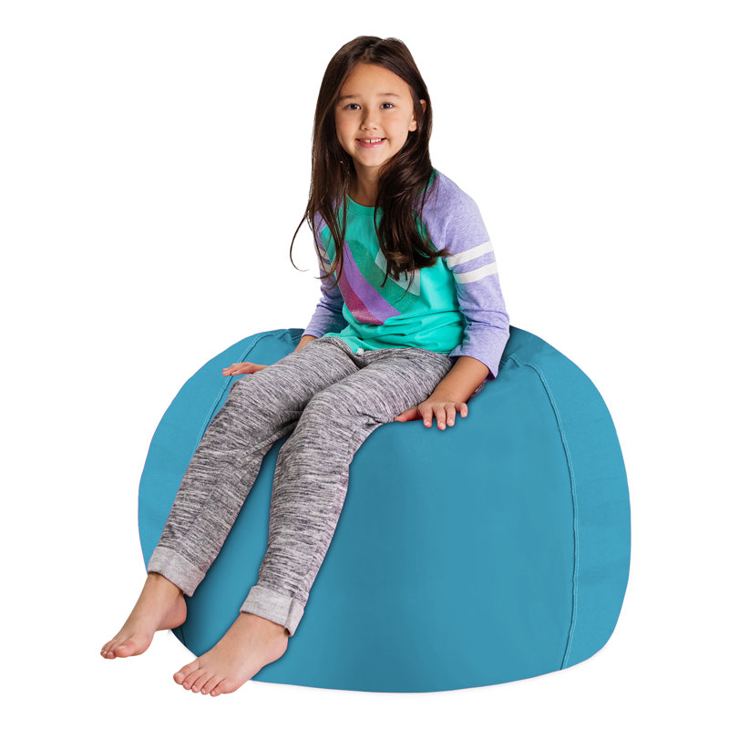 Housse pour fauteuil à billes Kids, Grand - 38 po, Bleu sarcelle chiné