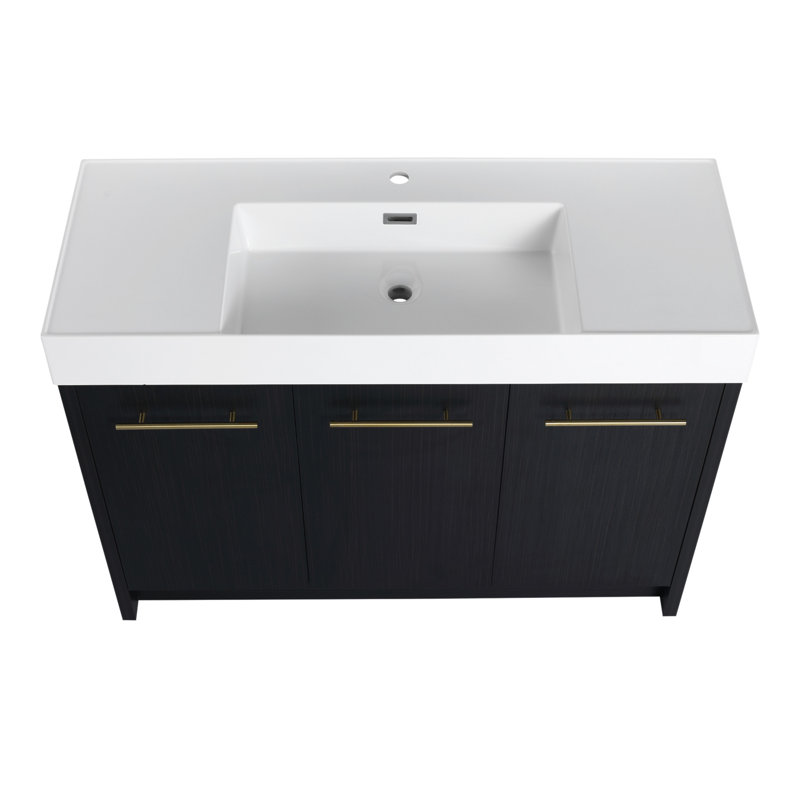 Base de meuble-lavabo simple 47,3 po seulement