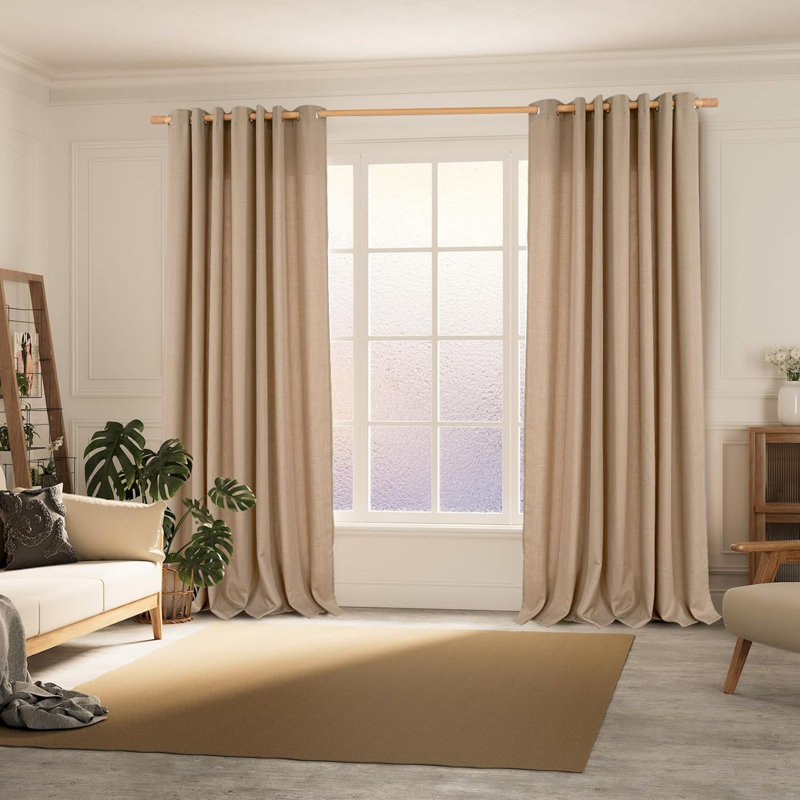 Brown Curtains