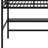 Metal Loft Bed With Power Outlet And LED Lighted, Space-Saving