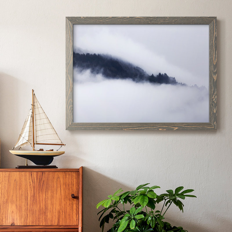 In The Clouds, reproduction d'art sur toile, Gris, H 22 po x l 32 po