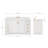 Frawley 60'' Solid Wood Single Bathroom Vanity with 1.5'' Quartz Top-902204892-902204889-835796088