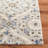 Hand Tufted Wool/Cotton Damask Rug in Gray/Beige-454958781