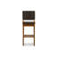 Upholstered Counter Stool with Solid Wood Frame-1893073809-1893073808