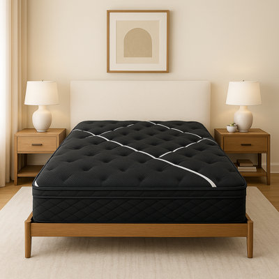 Twin Extra Long Mattress In Firm Design, Dual Cooling, Memory Foam, And Support To Keep You Cool Supported, 80 Deep, 39 Wide, 11.5 Tall Xl With Gel - Individually Wrapped Coils Provide Contouring