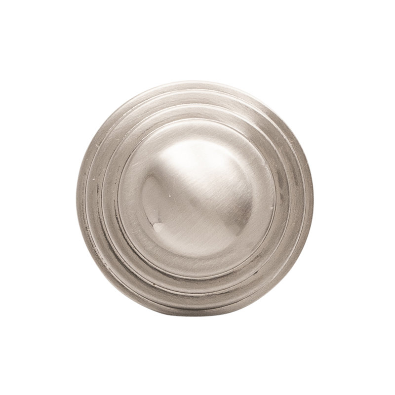 Sinclaire Collection Knob 1-3/8 Inch Diameter, Satin Nickel