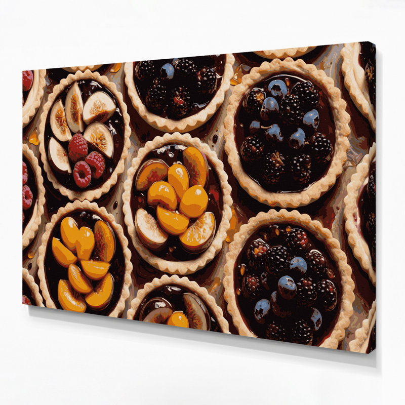 Art mural sur toile, Desserts, H 20 po x l 30 po
