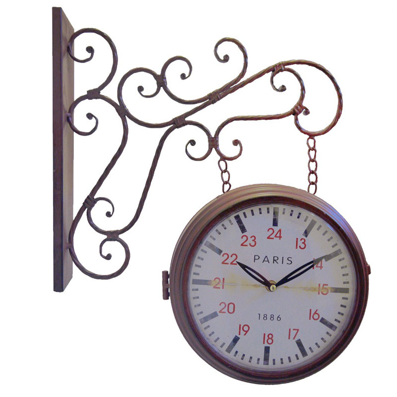 Matt Metal Wall Clock