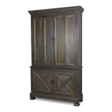 Painted Directoire Solid Wood Bookcase