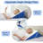 Avory Adjustable Bed Wedge Pillow for Sleeping, Back Support and Leg Elevation