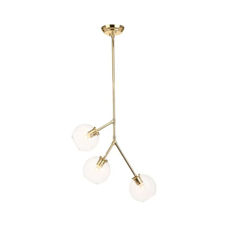 Luminaire suspendu 3 lumières Branch