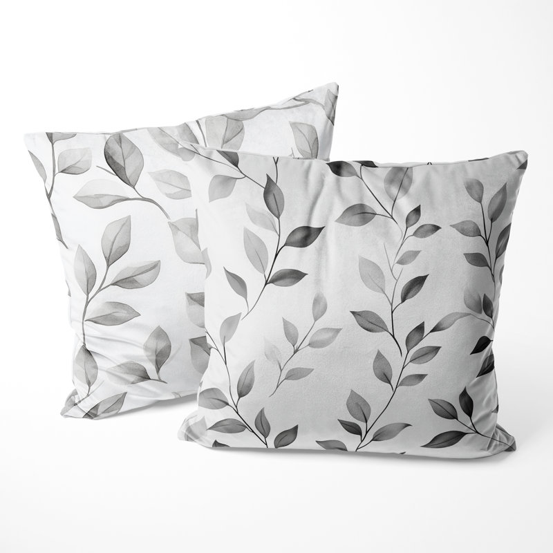 Coussin Floral, H 18 po x l 18 po
