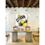 French French Lemon - impression d'art graphique sur bois-922123714