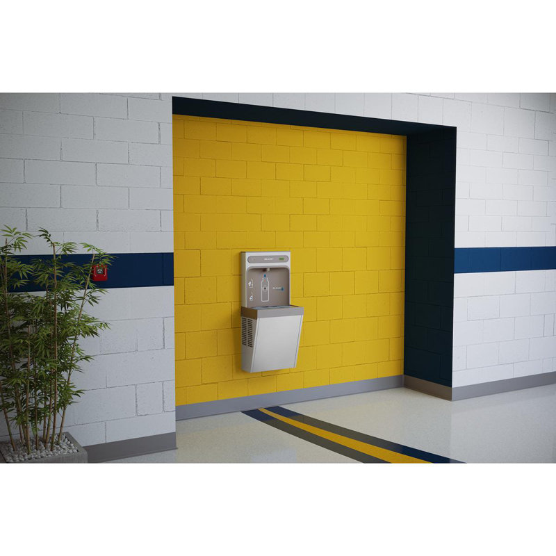 Station de remplissage de bouteilles murale réfrigérée