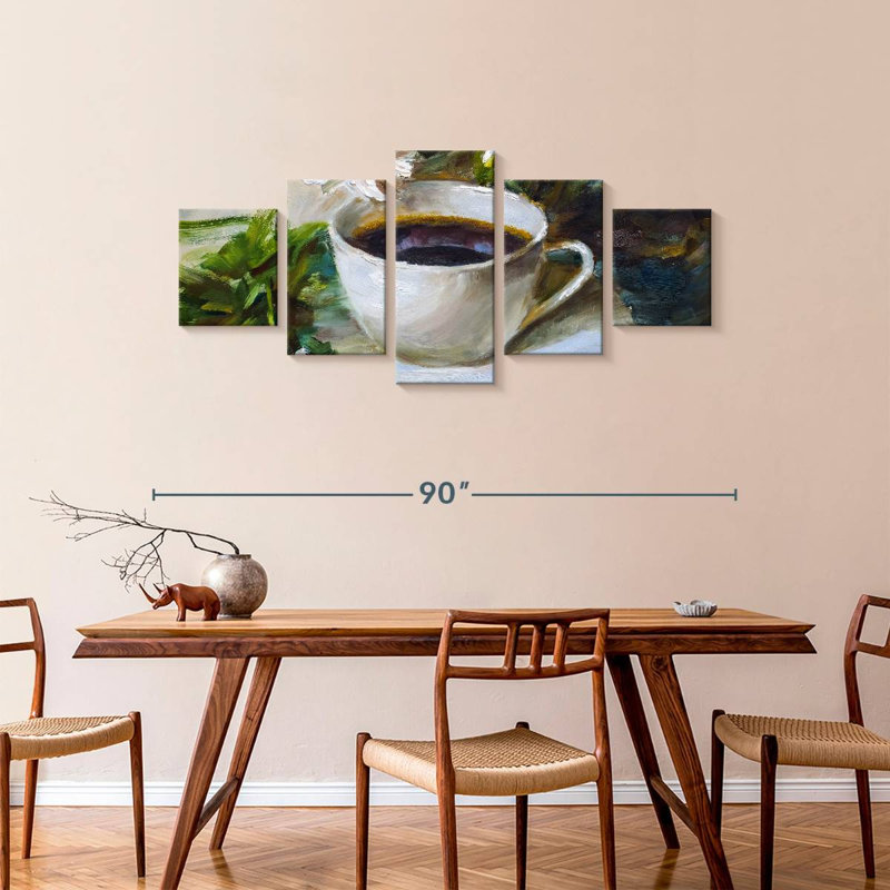 Coffee Cup, 36" H x 80" W