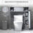 Kleankin Over The Toilet Storage Cabinet W/ Adjustable Shelves-1464817159