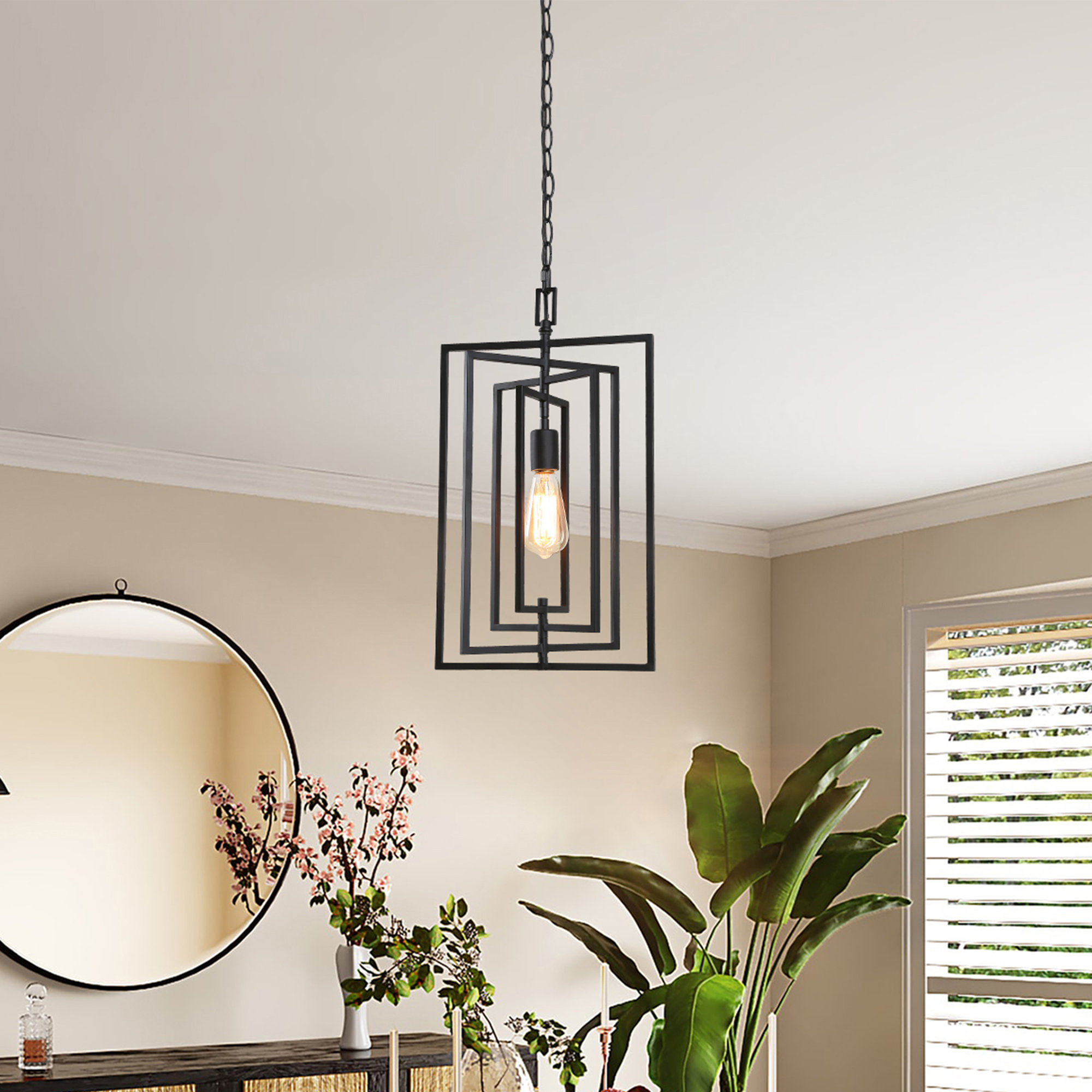 Everly Quinn Conlyn 1 - Light Pendant & Reviews | Wayfair