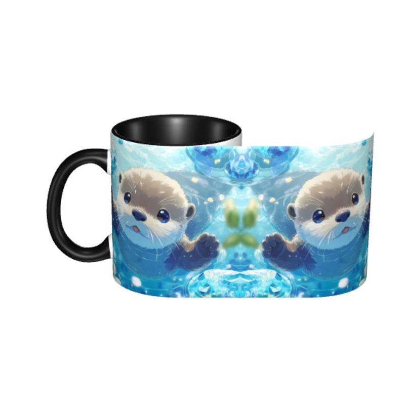 Otter Coffee Mug 11oz Ceramic Cup