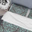 Ensemble de housse de couette en microfibre bleu / gris 3 pièces