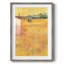 Paysage rétro Lxxiv - impression encadrée