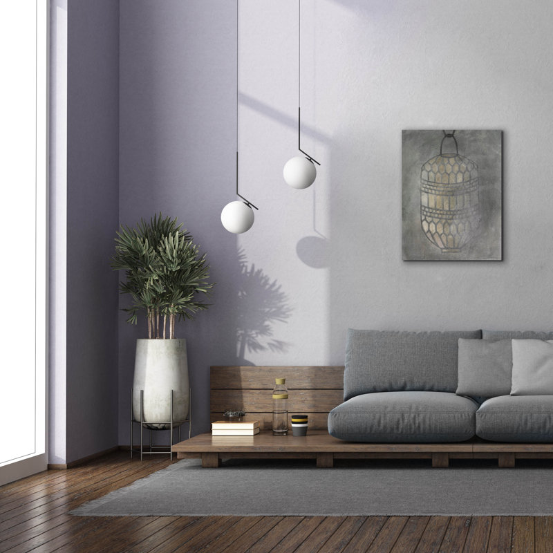  «Crepe Lantern 2» par Vanna Lam, art mural sur toile, 26 po x 34 po, H 34 po x l 26 po