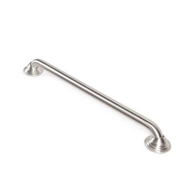 Barre d'appui ADA moderne en acier inoxydable brossé satiné 12 po Modern Classic