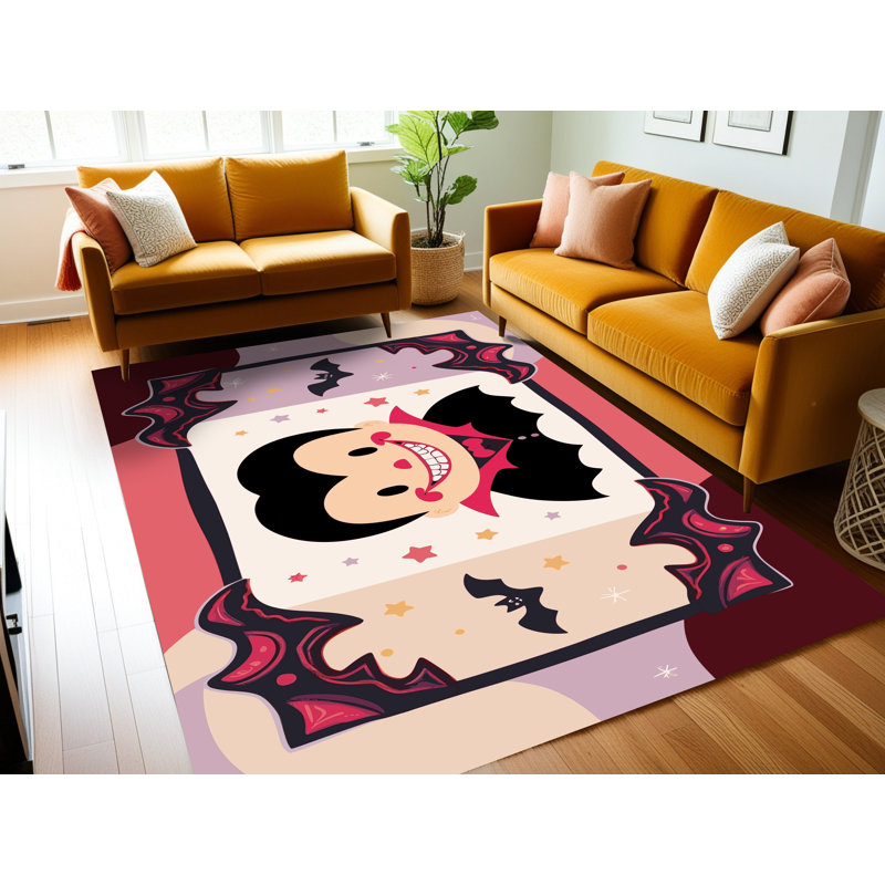 Tapis de Noël lavable The Holiday Aisle®, Tapis de couloir 2 pi x 4 pi