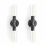 Lampe murale cylindrique 2 têtes Barbell