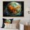 «Orange Misty Earthen», reproduction sur toile