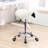 Adjustable Height Ergonomic Lab Stool with Wheels-1205419717