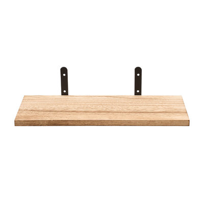 3 Piece Wood Bracket Shelf