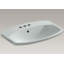 Cimarron® Vitreous China Rectangular Drop-In Bathroom Sink with Overflow-10940938-71926875
