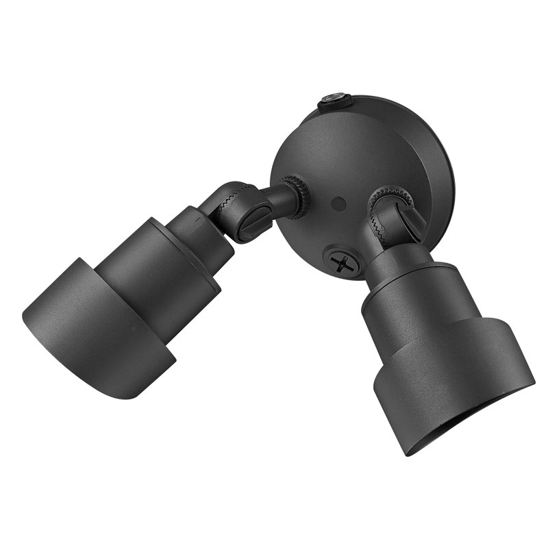 Mckean 24-Watt LED Dusk to Dawn Outdoor Security Spot Light, Black