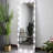 Wall Standing Bedroom Hotel Full Length Mirror With LED Bulbs Touch Control Full Body Dressing Hollywood Vanity Mirror With 3 Color Lights-2044494555