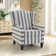 27.6" Wide Classic Upholstered Push Back Recliner with Wing Back