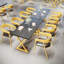 Table et chaises de style industriel-1999797446