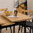 Gattilier Rectangular Restaurant Dining Set