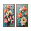 Ensemble de 2 pivoines roses en pot I-1891563378-1891563380-1891563389