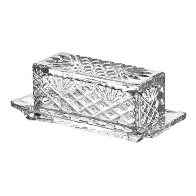 Red Barrel Studio® Emis Crystal Butter Dish