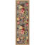 Tudor Rose Washable Rug-2125706261