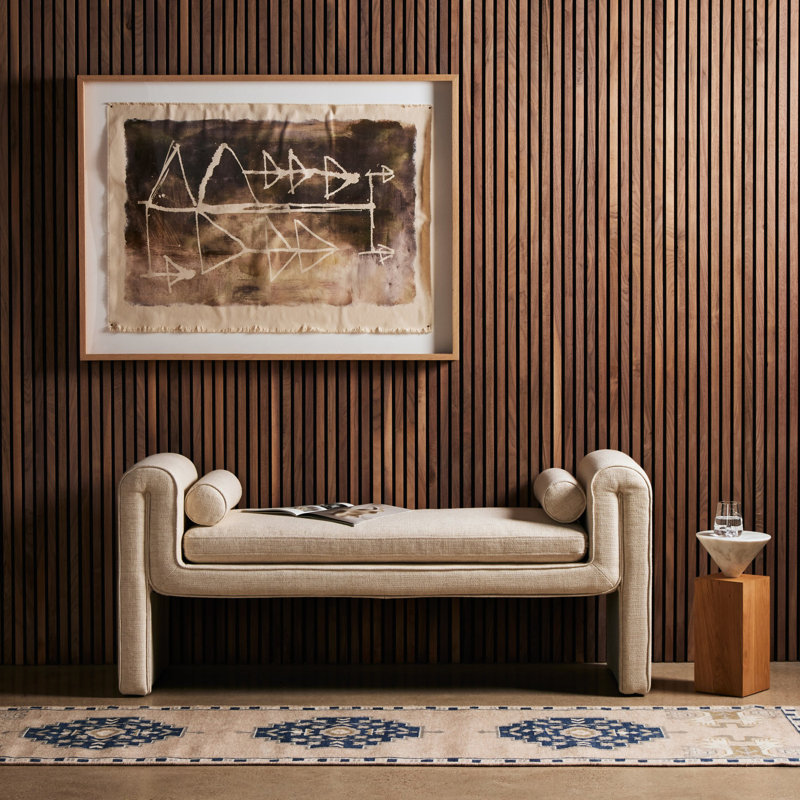 Mitchell Accent Bench, Thames Cream