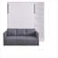 Lit escamotable avec canapé et tablettes Murphy-104610580