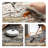 Washable 5x7 Area Rugs - Large Rugs for Living Room Stain Resistant Carpet Vintage Rugs for Bedroom with Non Slip Backing Home Decor Floor Decoration Mat (5x7 Black)-194253250-183977932