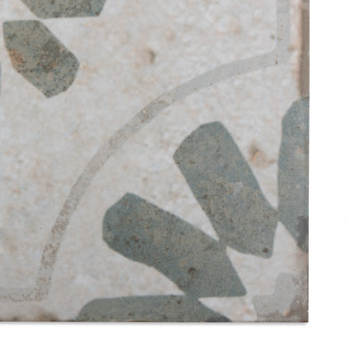 Kings 17.63" x 17.63" Ceramic Patterned Wall & Floor Tile